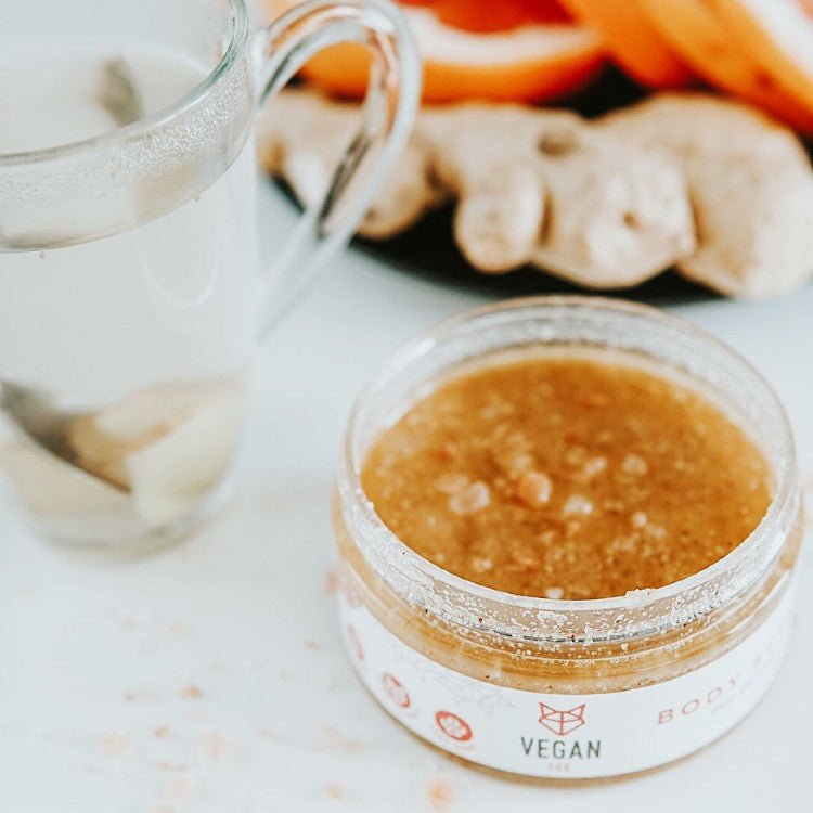 Anti - cellulite Body Scrub Ginger, 300 g - Zura