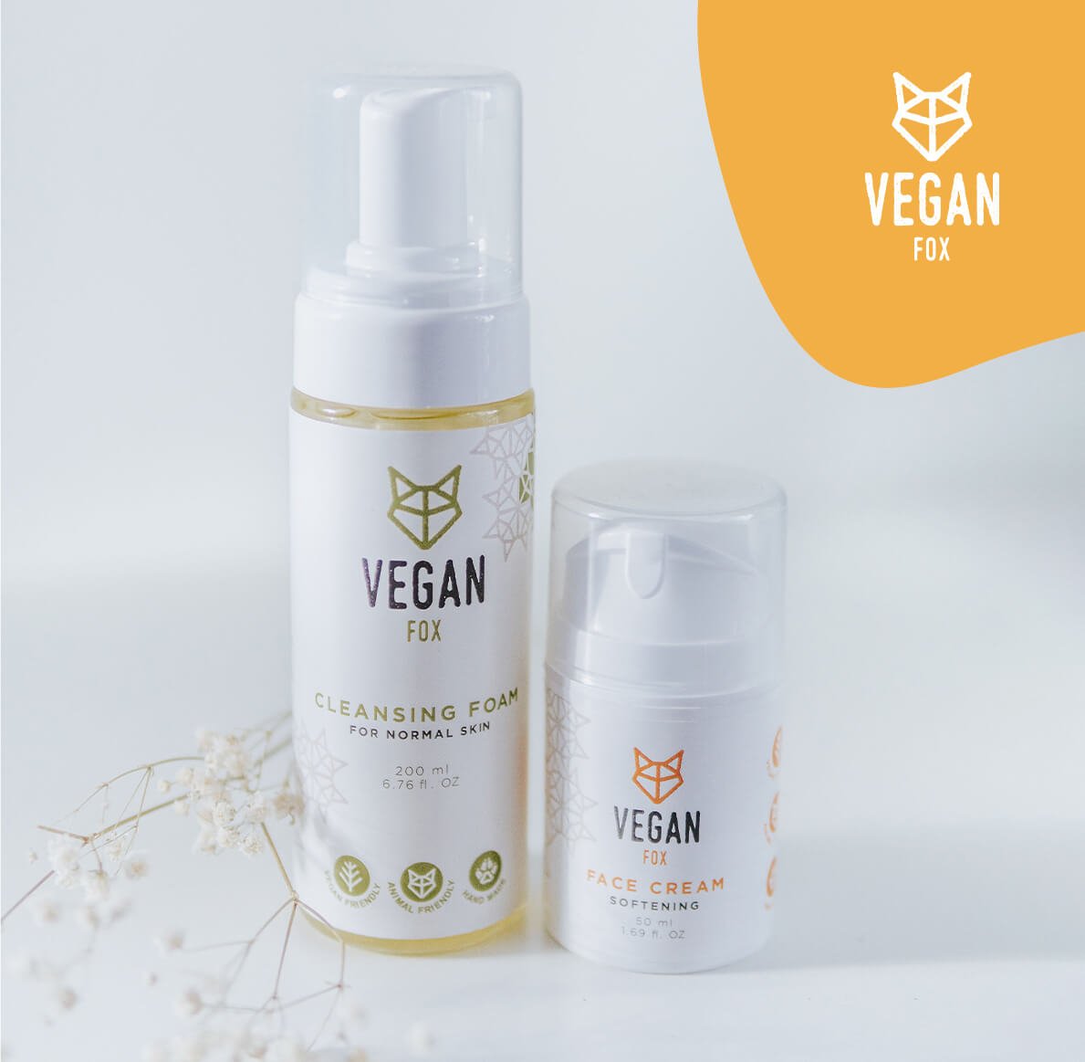 Cleansing Foam for Normal Skin, 200 ml - Zura
