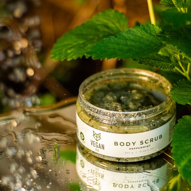 Peppermint Body Scrub, 300 g - Zura