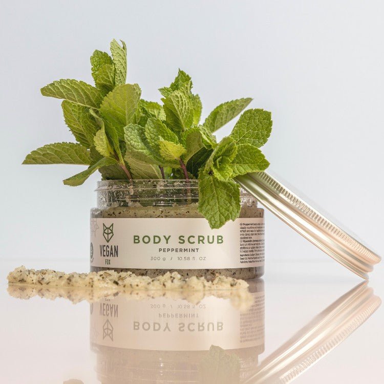 Peppermint Body Scrub, 300 g - Zura
