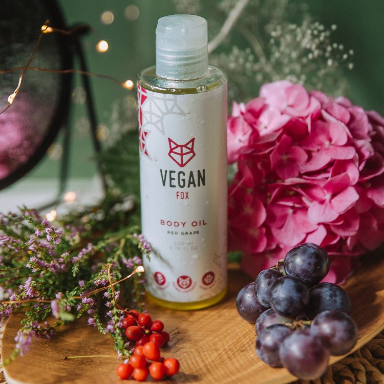 Red Grape Body Oil, 200 ml - Zura